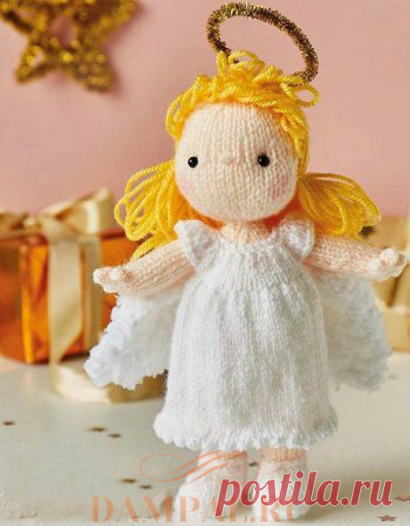 Вязаный ангел «Gabriella»