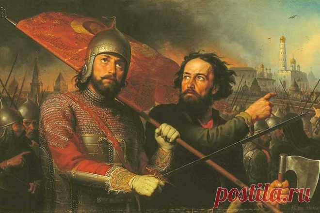 Особенно активны были поляки. Они хотели иметь в России послушного царя, распространить в России католичество. Поляки грабили окрестности Москвы, пытались взять другие города. А по призыву Шуйского в Россию вошли шведы. Потом и Шуйский был смещен и в стране стала править группа из 7 бояр — Семибоярщина. Эта группа осенью 1610 года пустила в Москву поляков и посадила на русский трон польского королевича Владислава.