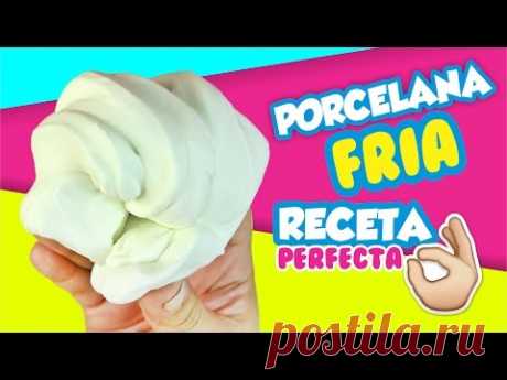 ❤PORCELANA FRIA: Receta PERFECTA! No se agrieta, flexible y suave! ★El Arte de Pau★Tutoriales★