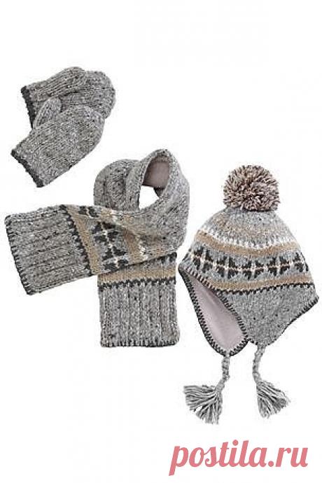Buy Grey Fairisle Pattern Three Piece Set (Older Boys) from the Next UK online shop