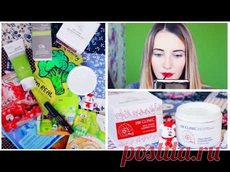 КОРЕЙСКАЯ косметика ● ТИНТ для губ ● Ночная маска и пенка с улиточным муцином ● InnisfreeLab