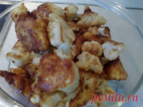 your_food_today: Цветная капуста в кляре.