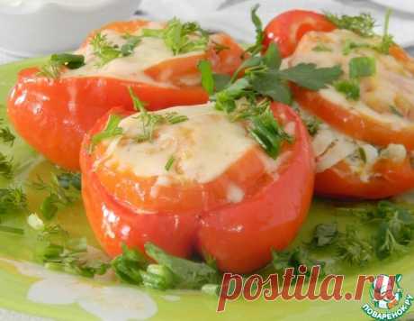 Запеченный фаршированный перец – кулинарный рецепт