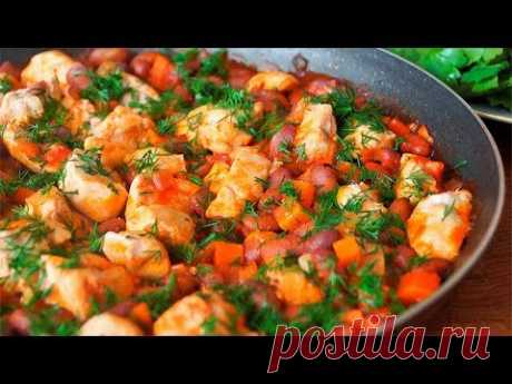 30 минут и Вкуснейший ОБЕД или УЖИН Готов!!! Блюдо из курицы на сковороде - YouTube