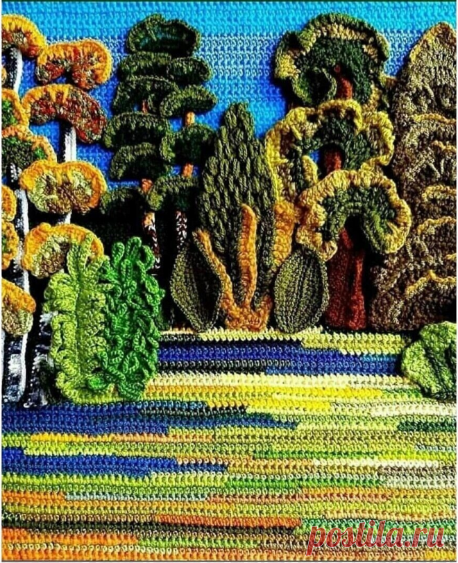 Вязаные картины. Часть 3.