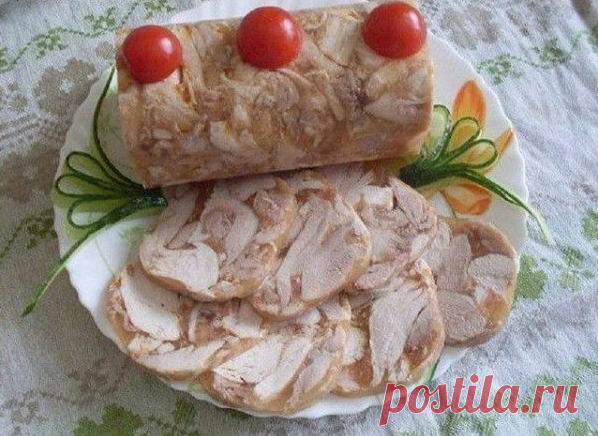 Рулет в бутылке: переплюнет даже котлеты - Ok’ейно Это очень оригинальный рецепт рулета, теперь всегда делаю вместо колбасы
