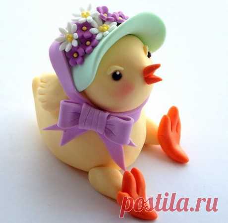 Пасхальный цыплёнок. / Прочие виды рукоделия / Другие виды рукоделия