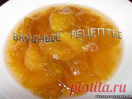 Варенье из белых слив Пятиминутка рецепт - Из фруктов - Домашние заготовки - Рецепты - Вкусные рецепты