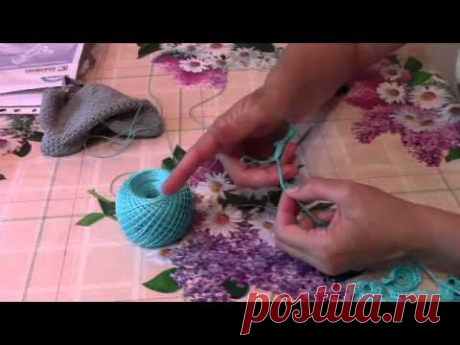Мастер - класс! Вяжем шикарный шарфик с розами вместе! - YouTube