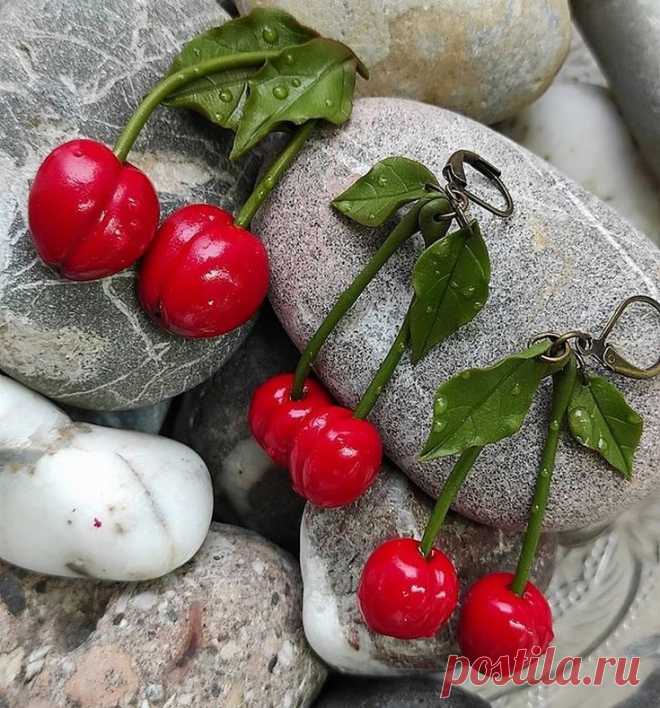 Бижутерия 2021 из полимерной глины | 30 фото | Polymer clay jewelry