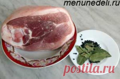 Концентрированный мясной бульон - основа для супа / Меню недели