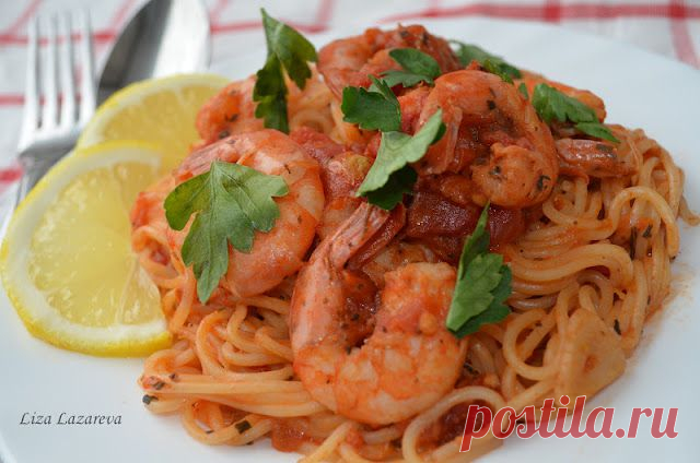 MY FOOD или проверено Лизой: "Королевская" паста от Джейми Оливера