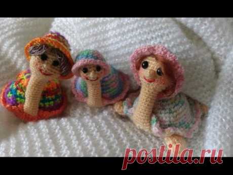 Черепашка крючком. ( Мастер класс ч -1) (  Little Turtle Crochet )