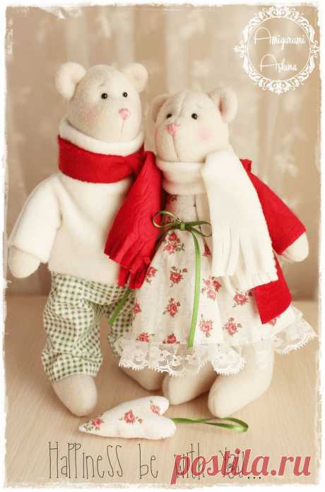 Тильдозверушки от Amigurumi Aşkına