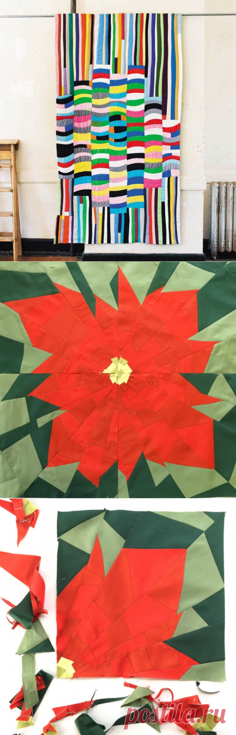 Modern Quilt Along-Improvisational Piecing with Mister Domestic - Simple Simon and Company