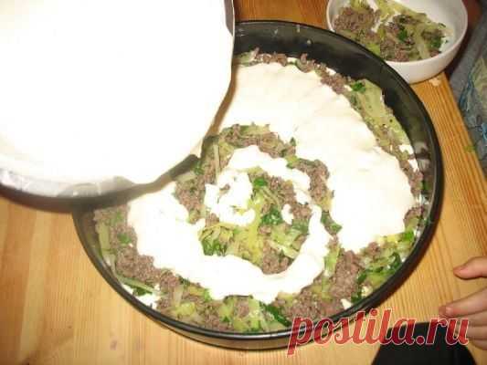 Супер нежный пирог с капустой и мясом | Готовим вместе