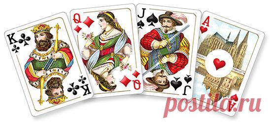 Толкование при гадании на игральных карта. Значение карт..