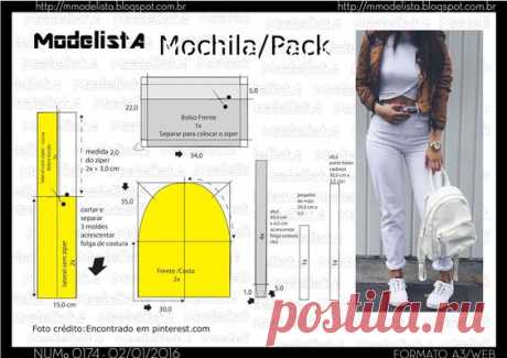 (3) A3 NUMo 0174 - PRIMEIRO POST &gt; 2016 - MOCHILA