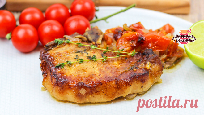 Нежнейшая свинина в духовке (Очень-очень сочная и тает во рту!) Вкуснейший лаймовый маринад! Мега сочная свинина запеченная большими кусками в духовке с овощным рагу.