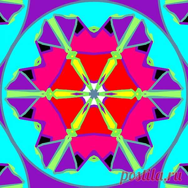 Digital Patterned Mandala  Free Stock Photo HD - Public Domain Pictures