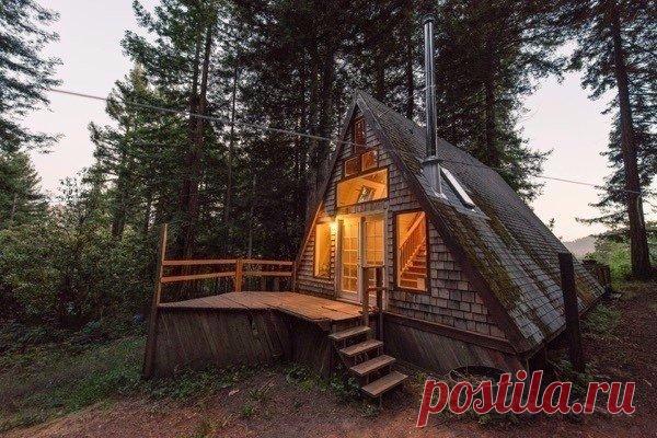 Прекрасный дом в лесу