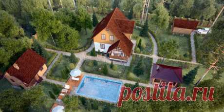 Дом, баня, беседка | «Теремъ» | Яндекс Дзен