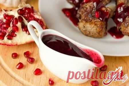 Гранатовый соус: блюда
