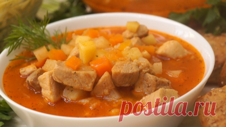 Лагман по-сибирски. Лапша, много мяса и овощей, а аромат какой, не передать словами, невозможно остановиться. | Готовим с Калниной Натальей | Дзен