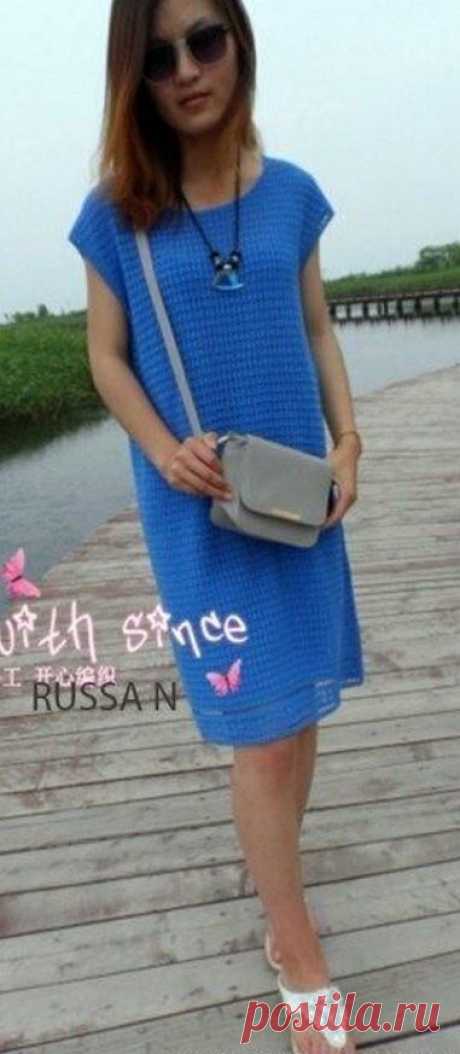 Летнее платье крючком