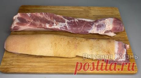 Показываю, что готовлю из свиной грудинки: получается так вкусно, что мясо аж тает во рту | Вкусная Жизнь | Яндекс Дзен