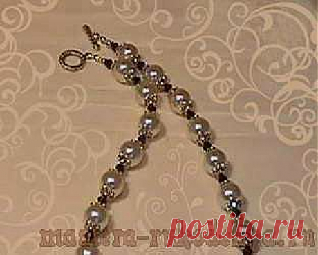 Мастера рукоделия - рукоделие для дома. Бесплатные мастер-классы, фото и видео уроки - Видео мастер-класс: Делаем жемчужные бусы за полчаса