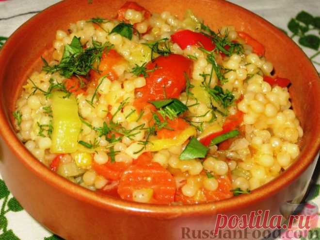Рецепт: Кускус с овощами на RussianFood.com