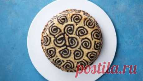 Chocolate Peanut Butter Swirl Cookie Pie