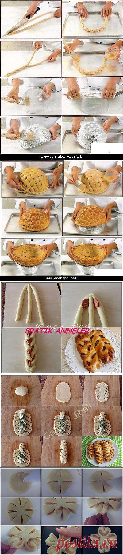 Интересные способы разделки теста. | Четыре вкуса