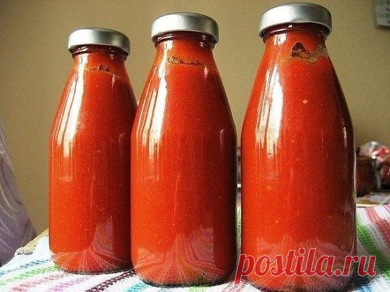ДОМАШНИЙ КЕТЧУП Вкуснее чем из магазина!