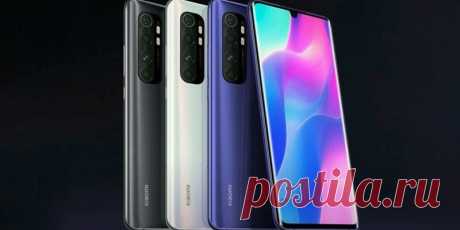 Цена и технические характеристики Xiaomi Mi Note 10 Lite