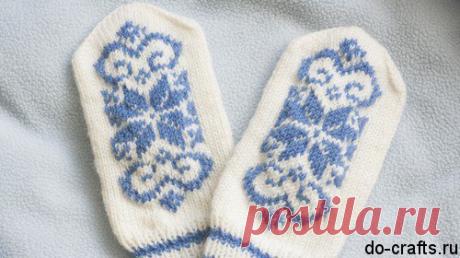 Как вязать варежки спицами: мастер-класс — DIYIdeas