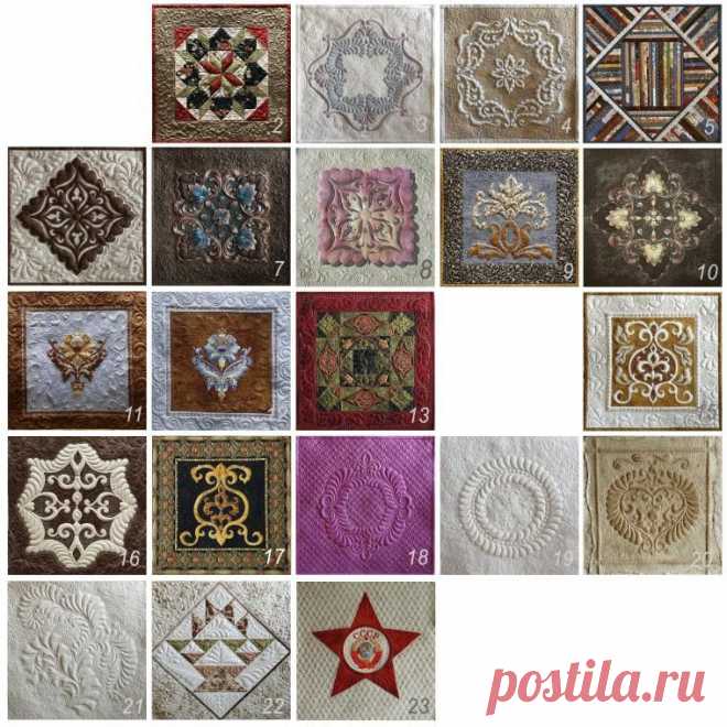 Коллекция номерных квилтиков. - Ярмарка Мастеров - ручная работа, handmade