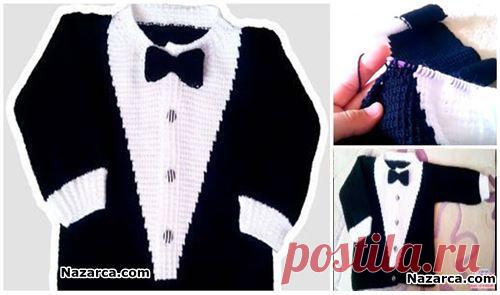 ÖRGÜ TUNUS İŞİ SMOKİN ÇOCUK HIRKA YAPILIŞI TÜRKÇE VİDEOLU Örgü 1-3 Yaş arası Erkek çocuklar için Tunus İşi Smokin Hırka Yapılışı Hem şiş hem Tunus Tekniği ile Smokin Hırka Örneği Baştan sona tek,tek Hırka yapımı Türkçe videolu anlatımı ile gösteriliyor. C…