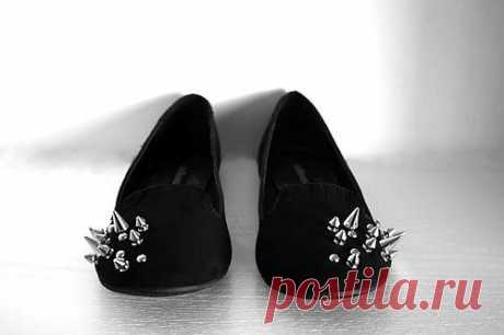 Необычная шипованная обувь / Аксессуары (не украшения) / Модный сайт о стильной переделке одежды и интерьера