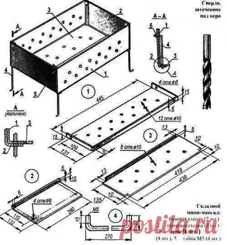 Мангал своими руками чертежи инструкция рекомендации фото готовых идей Портал о ландшафтном дизайне - обзор лучших дизайнерских идей и секретов по уходу за садом и дачей