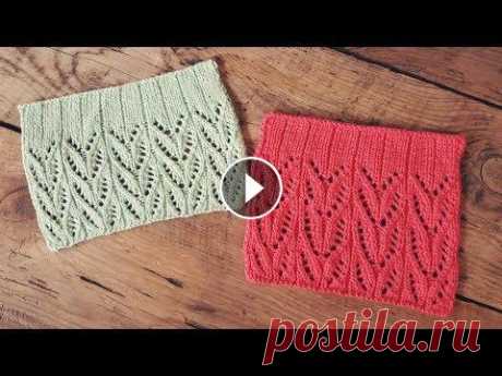 Узор Ажурный колосок спицами. МК. Обзор пряжи Scheepjes BLOOM. Подробный МК по ажурному узору. Схема. Вязание каждого ряда! После МК обзор Нидерландской пряжи! 03:37 Схема 09:09 Вяжем узор 19:37 Переходим с узора ...