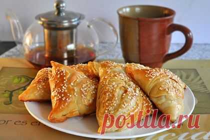 "Самса" из слоёного теста с очень вкусной начинкой - rastimul.com.ua
