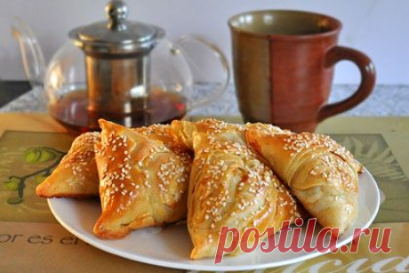 &quot;Самса&quot; из слоёного теста с очень вкусной начинкой - rastimul.com.ua