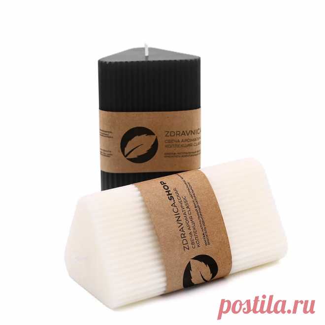 Свеча «Vita Nova» коллекция Classic за 555₽ - только посмотри! Восковая свеча с тёплым бодрящим ароматом - против страхов и плохого настроения. Беспроцентная рассрочка, бесплатная доставка, скидки до 25%