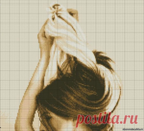 Дама с зонтиком