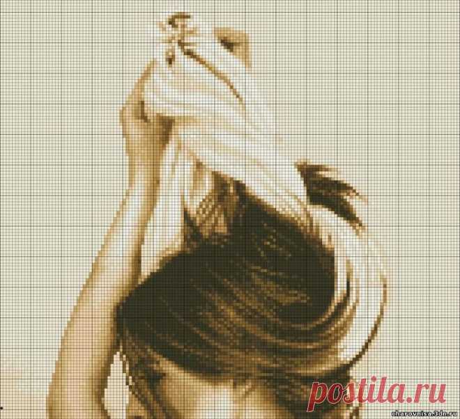 Дама с зонтиком