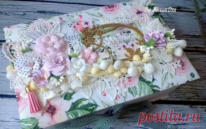 Шкатулка для украшений – купить в интернет-магазине на Ярмарке Мастеров с доставкой Шкатулка для украшений - купить или заказать в интернет-магазине на Ярмарке Мастеров | Очень красивая и вместительная шкатулка, внутри…