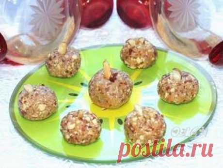 Ореховые шарики со сгущенкой