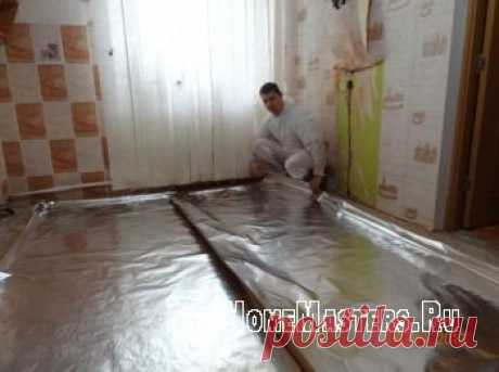Монтаж пленочных теплых полов своими руками | Твой Ремонт!!!